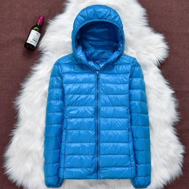 Puffer Jacket for Women - Hooded - Image 10