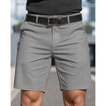 Flat Front Casual Shorts for men - Mid-Length - Belt Loops Side Pockets - Image 6