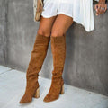 Knee High Boots for Women - Pointed Toe - Image 9