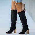 Knee High Boots for Women - Pointed Toe - Image 7
