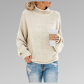 Pullover Sweater for Women - Turtleneck - Image 9