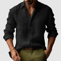 Button-Down Long Sleeve Shirt for Men - Regular Fit - Image 11