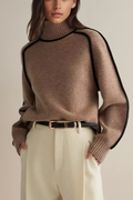 Turtleneck Sweater for Women - Long Sleeve - Image 1
