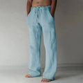 Loose Fit Drawstring Pants for Men - Wide Leg Casual - Image 9