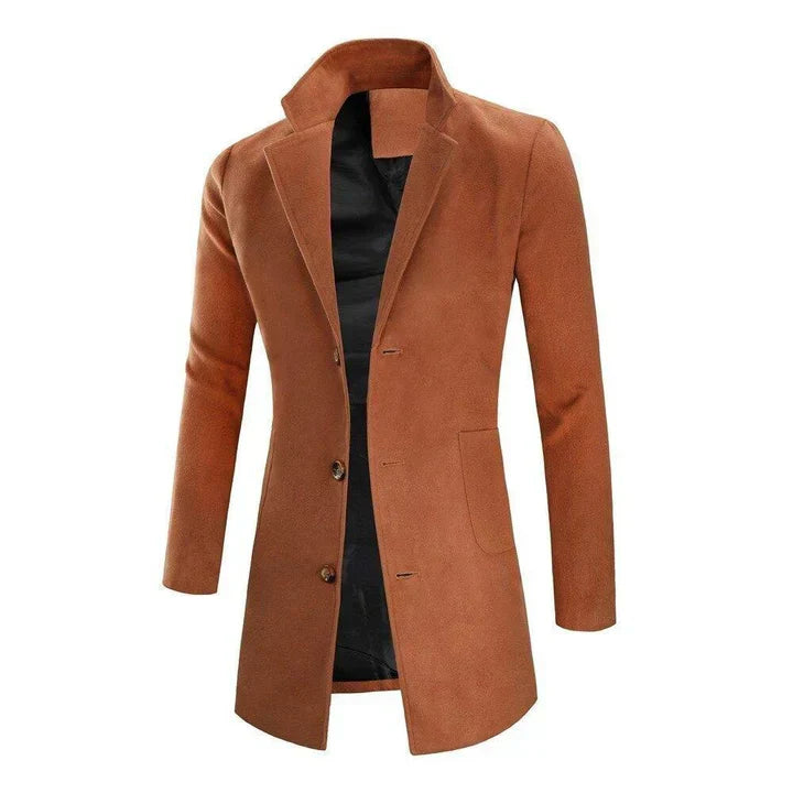 Overcoat Men's Coat for Men - Button Front - Image 3