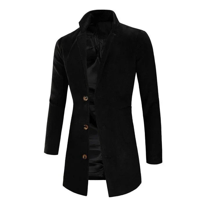 Overcoat Men's Coat for Men - Button Front - Image 4