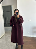 Wrap Coat for Women - Belted - Image 2