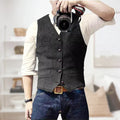 Button-Down Vest Jacket for Men - Slim Fit - Image 5