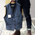 Button-Down Vest Jacket for Men - Slim Fit - Image 3