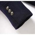 Stand Collar Overcoat for Men - Button Front - Image 7