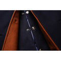 Stand Collar Overcoat for Men - Button Front - Image 5