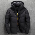 Hooded Puffer Jacket for Men - Zip-Up - Image 1