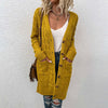 Knit Cardigan Coat for Women - Button Front - Image 1