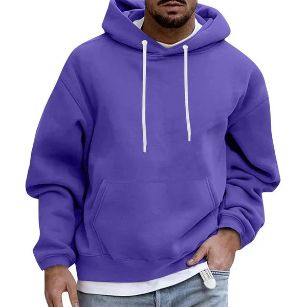 Pullover Hoodie for Men - Kangaroo Pocket - Image 8