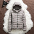 Puffer Jacket for Women - Hooded - Image 13