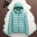 Puffer Jacket for Women - Hooded - Image 7