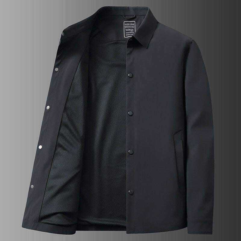 Image of Men's Snap Front Shirt Jacket
