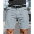 Flat Front Casual Shorts for men - Mid-Length - Belt Loops Side Pockets - Image 8