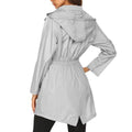 Hooded Anorak Coat for Women - Drawstring Waist - Image 3