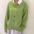 Cardigan Sweater for Women - Asymmetrical - Image 5