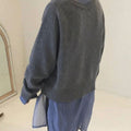 Cardigan Sweater for Women - Asymmetrical - Image 8
