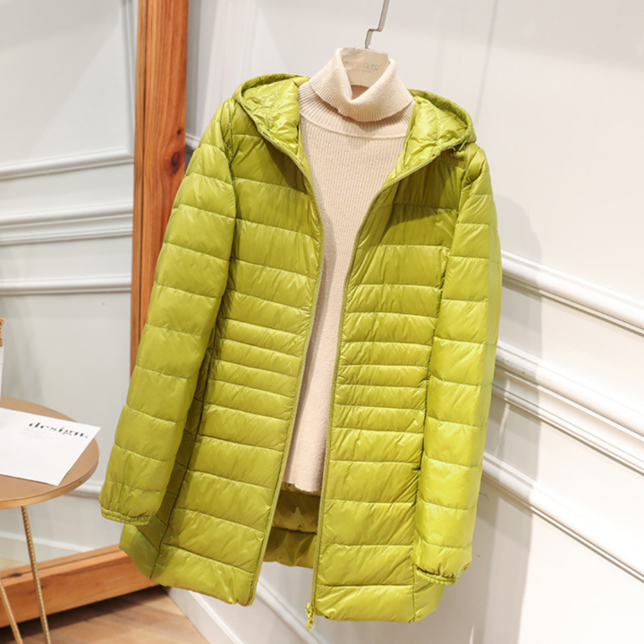 Puffer Jacket for Women - Hooded - Image 14