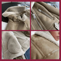Aviator Jacket for Women - Belted - Image 12
