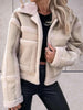 Sherpa Collar Jacket for Women - Boxy - Image 1