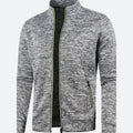 Full-Zip Jacket for Men - Zip Pockets - Image 1