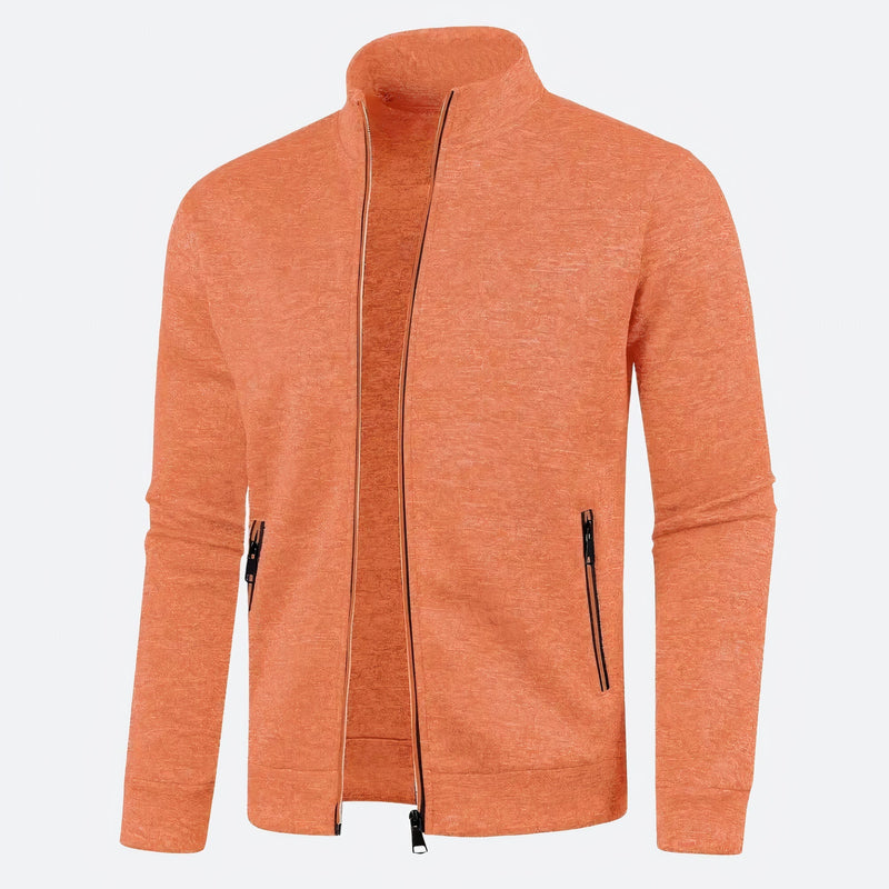 Full-Zip Jacket for Men - Zip Pockets - Image 7