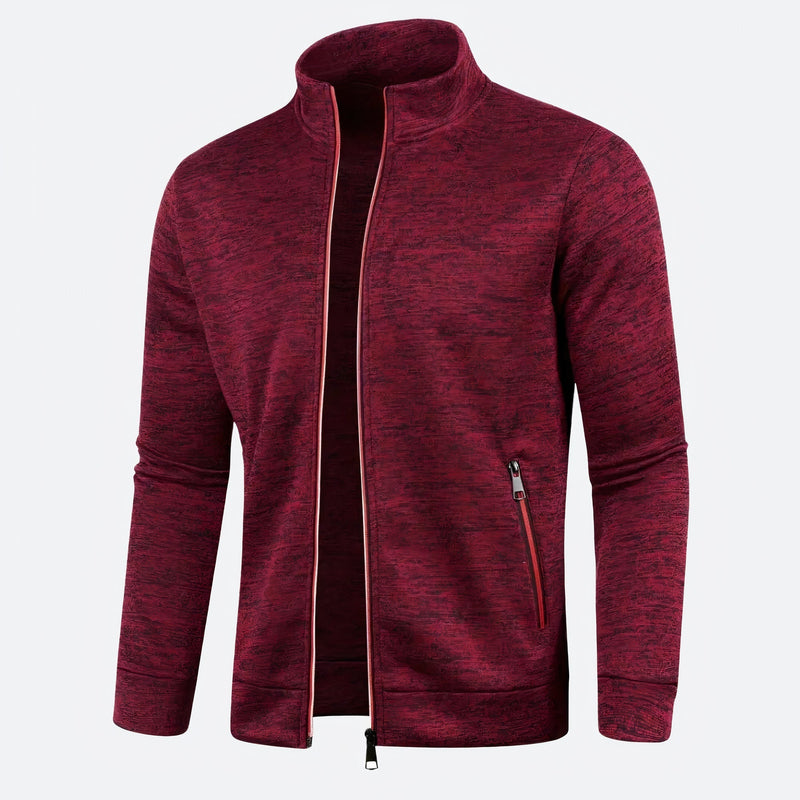 Full-Zip Jacket for Men - Zip Pockets - Image 9