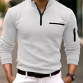 Quarter Zip Sweater for Men - Long Sleeve - Image 3