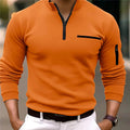 Quarter Zip Sweater for Men - Long Sleeve - Image 5