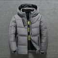 Hooded Puffer Jacket for Men - Zip-Up - Image 4