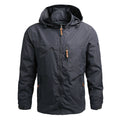 Hooded Casual Jacket for Men - Full Zip - Image 7
