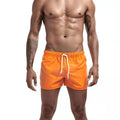 Swim Trunks for Men - Elastic Waist Drawstring Waist - Running Shorts Side Split Hem - Image 9
