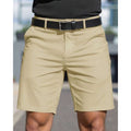Flat Front Casual Shorts for men - Mid-Length - Belt Loops Side Pockets - Image 2