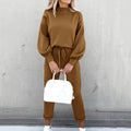 Lounge Sweater Set for Women - Drawstring Waist - Image 4
