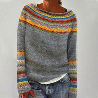 Fair Isle Sweater for Women - Long Sleeve - Image 1