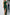 One Shoulder Bodycon Dress for Women - Slit Belted - Image 5