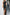 One Shoulder Bodycon Dress for Women - Slit Belted - Image 2