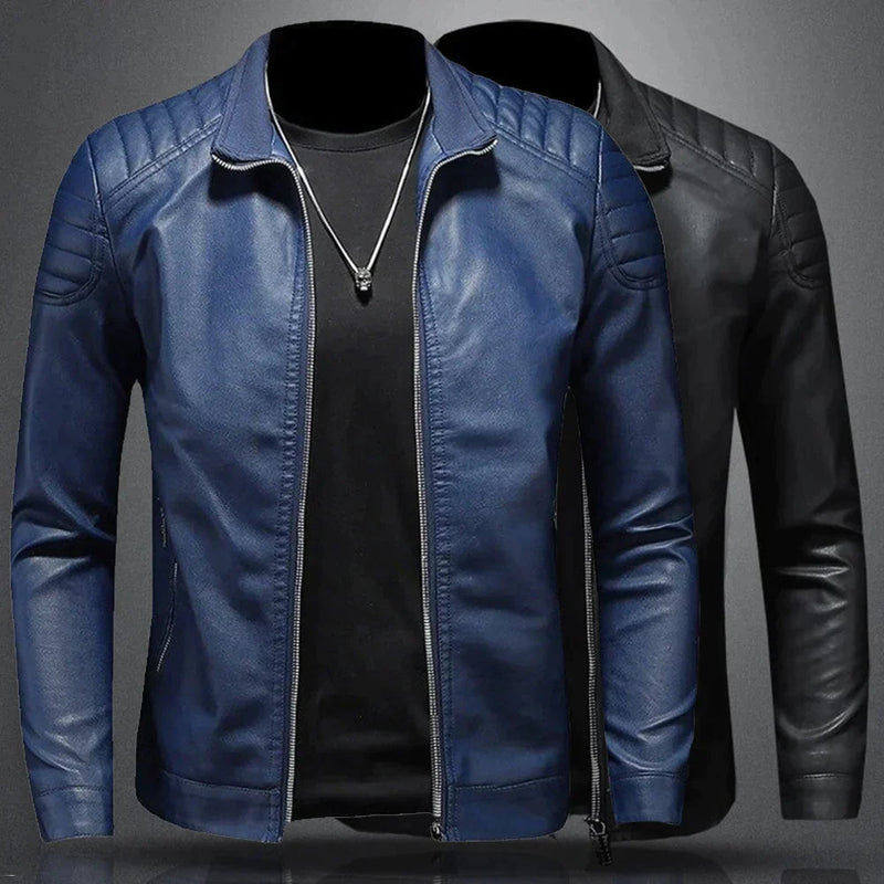 Biker Jacket for Men - Long Sleeve - Image 4