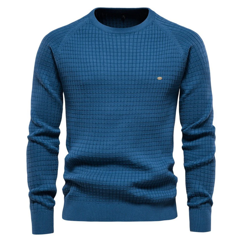 Crew Neck Sweater for Men - Raglan Sleeve - Image 1