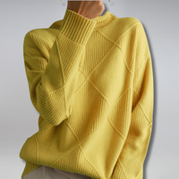 Turtleneck Sweater for Women - Long Sleeve - Image 1