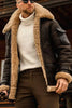 Shearling Aviator Jacket for Men - Fur Lined - Image 1