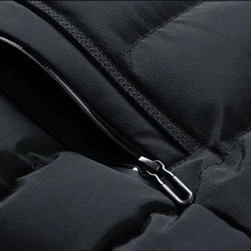 Puffer Vest for Men - Hooded - Image 3