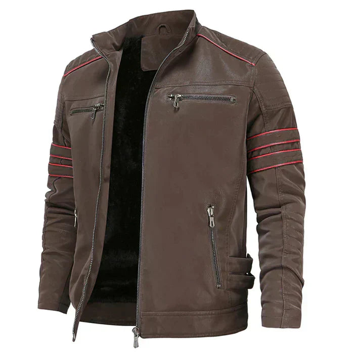 Moto Jacket for Men - Slim Fit - Image 1