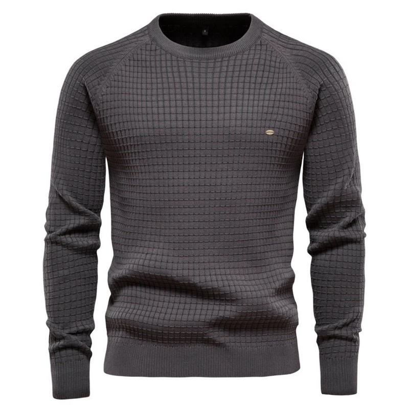 Crew Neck Sweater for Men - Long Sleeve - Image 4