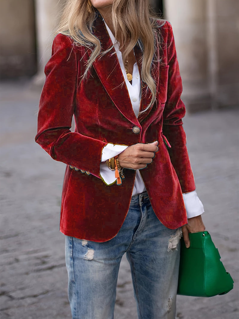 Blazer Jacket for Women - Fitted - Image 1