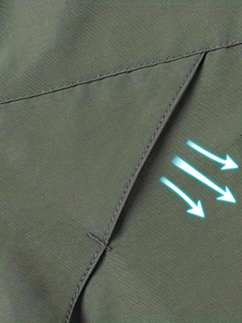 Hooded Zip-Up Jacket for Men - Lightweight - Image 3